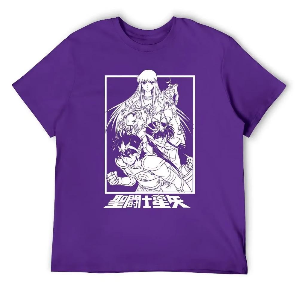 SAINT SEIYA Classic For Sale Round Neck T-shirt Movement Tees Top Quality Funny Novelty Travel USA Size