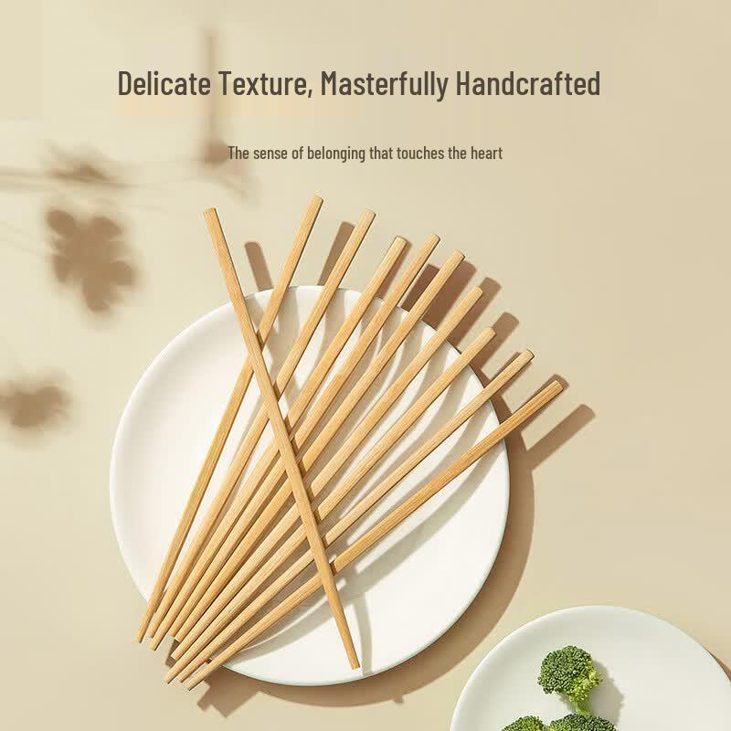 Shuangqiang DK11002 Natural Bamboo Chopsticks