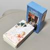 Jane Austen Tarot Deck in Russischer Sprache 10,3*6cm 78 Karten Regency Ära Illustrierte Tarotkarten Klassischer Roman Tarot
