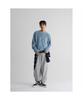 8SECONDS Hairy Knit Pullover Sky Blue
