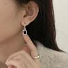 Copper Vintage Gold Round Earrings For Women Black Ball Earring Jewelry Prevent Allergy Party Accessories Gift