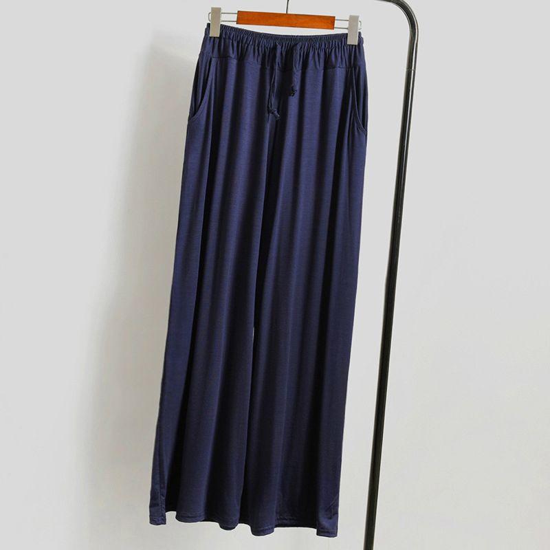 Womens Waist High Casual Wide Leg Pants Elastic Long Pants Pants Casual