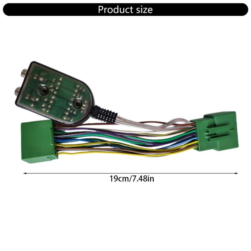Add an Amp Amplifier Adapter Interface to Factory Radio Systems for Selected Models Automotive Radio Adapter