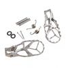 Motorcycle Stainless Steel CNC Enlarged Foot Pegs for KTM EXC XC SXF SX XCW 2017-2022 for Husqvarna for GASGAS Motocross Bikes