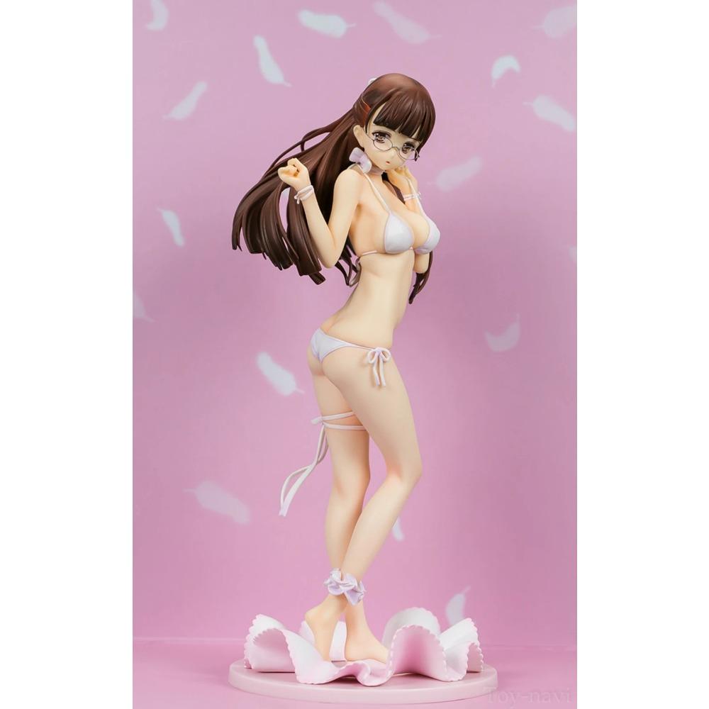 24CM Anime Period Sweet Drops Kousaka Hatsumi Figure 1/7 Costume da Bagno Supporto Modello Giocattolo Bambola Action Figure PVC Regalo Collezionabile