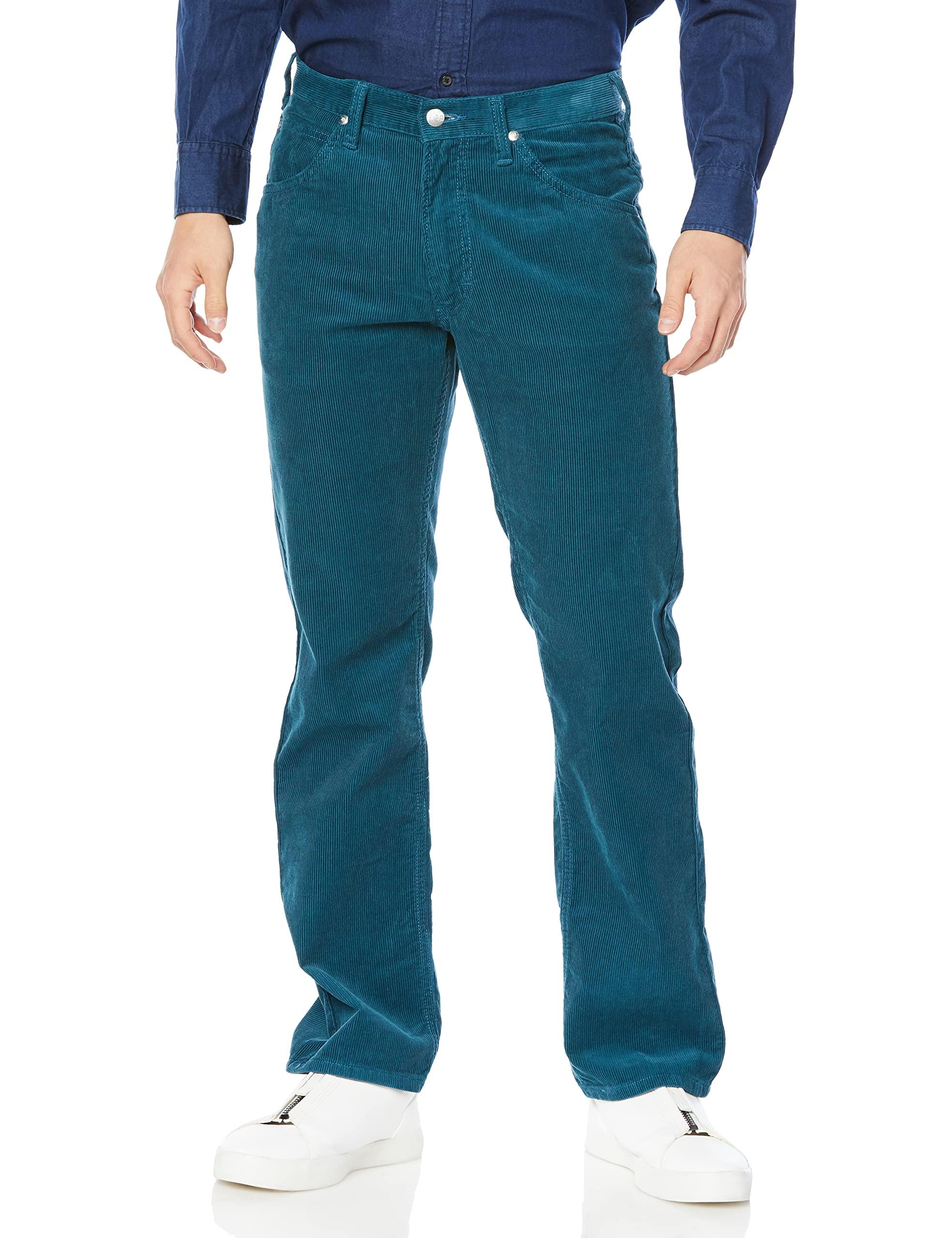 

Lee Jeans AMERICAN STANDARD 201 Straight Corduroy Turquoise Size 30 [Official] Men s