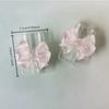 2 Pieces Beautiful Bow Silicone Charger Cable Protective Cover Cable Holder Clip Anti-break Transparent Cord Cover Wrap