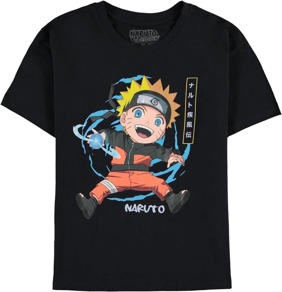 Naruto Shippuden Unisex Boys Short Sleeve T-Shirt