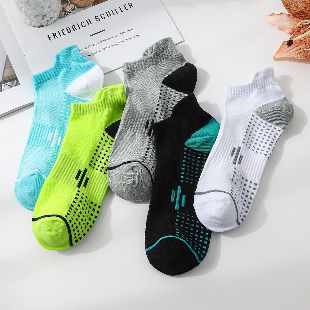 Men's Low-Cut Invisible Boat Socks - Breathable, Thin, Casual Mid-Calf, Summer Sports Socks for Couples
