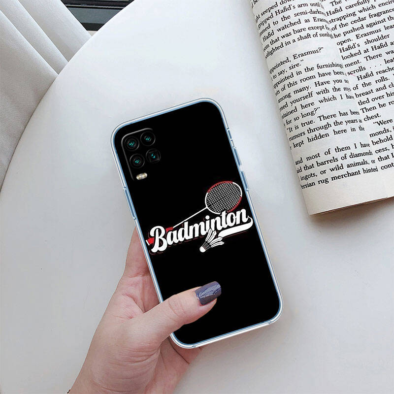 MH18 Badminton Sports Phone Case for Motorola Edge 20 30 S30 40 50 Fusion Lite Plus Pro Neo Ultra One Power Action Macro Hyper Vision Zoom