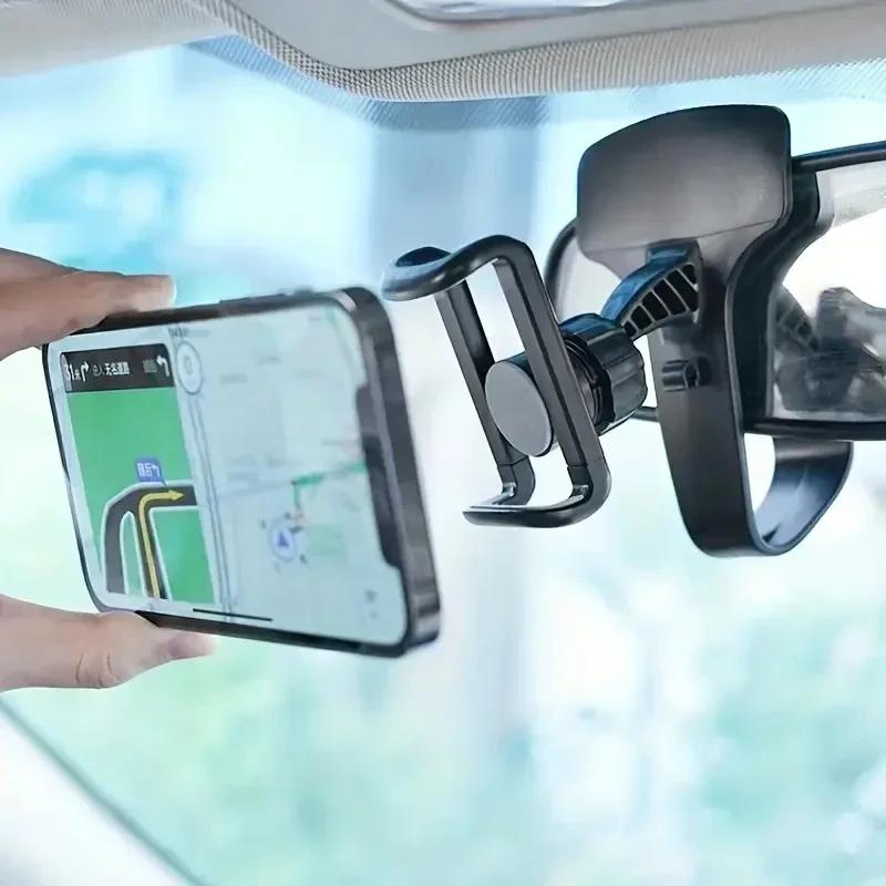 

Универсальный автомобильный держатель для телефона, подставка, зажим для крепления на приборной панели автомобиля, GPS-кронштейн, поддержка мобильного телефона в автомобиле для iPhone, Xiaomi, Samsung чёрный