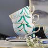 Coffee Cup Saucer Afternoon Tea Set Exquisite Bone China Water Set Light Luxury Flower Tea Cup Household Set With Tray