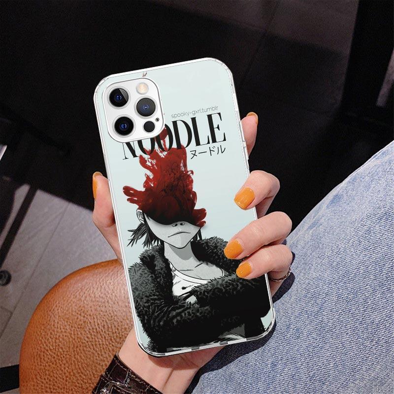 Gorillaz Anime Phone Case For iPhone 17 Air 16 Pro Max 16E 15 + 14 Plus 11 12 13 Mini 7 8 SE Gift Print Cover Fundas 17 Air 16 P