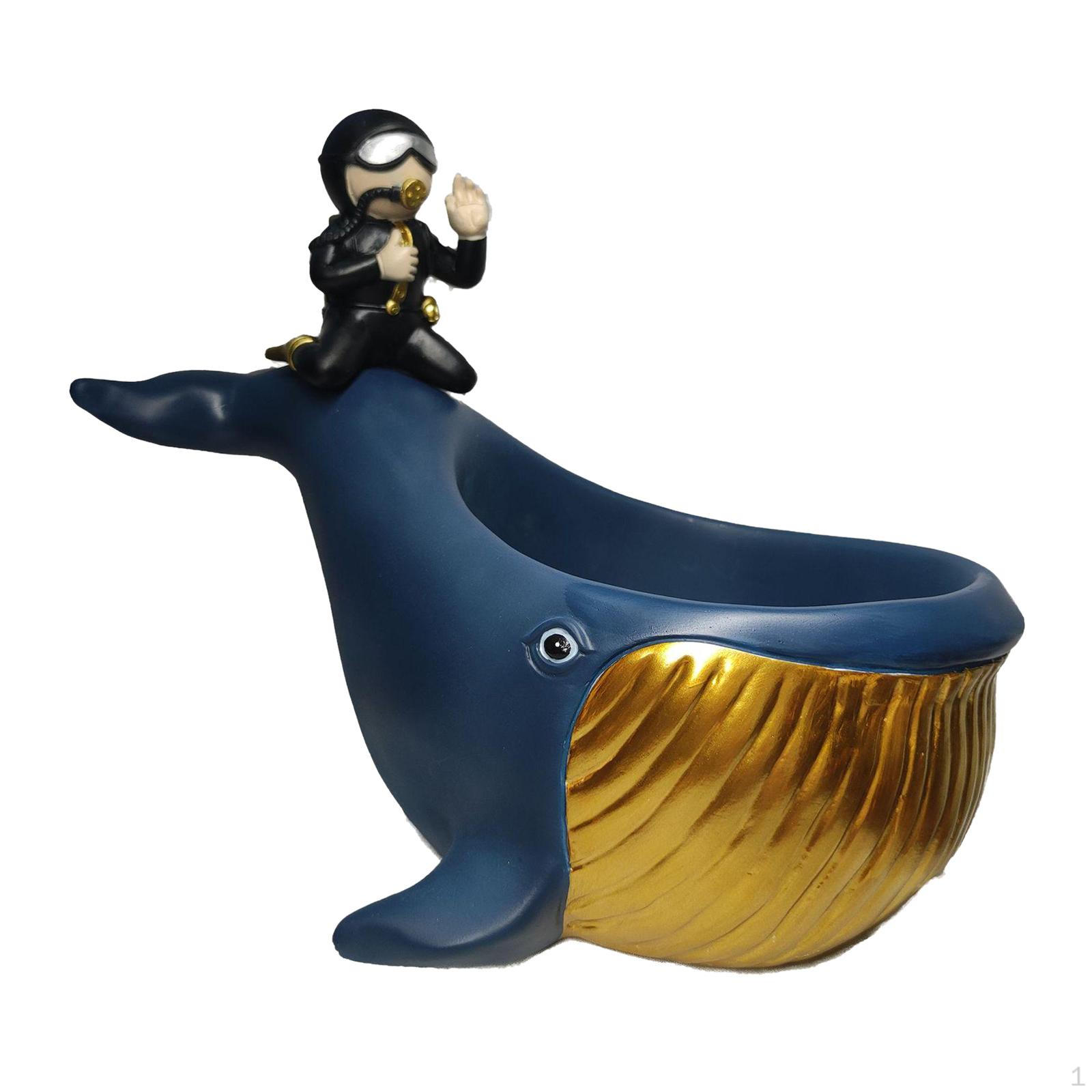 Cute Key Storage Tray Holder Creative Whale_A 1400₽