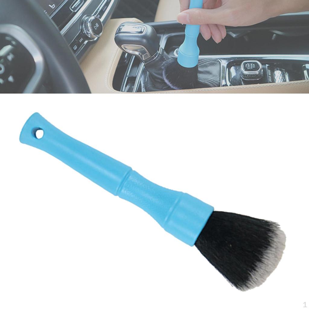 Brush Scratch Comfortable Handle PBT Duster for Leather Seats Infotainment Screens Dashboard Door