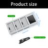 Lightweight 100W Fast Charging Station For Mini5/4/3Pro Battery Features Simultaneous 3Battery Charging Capability