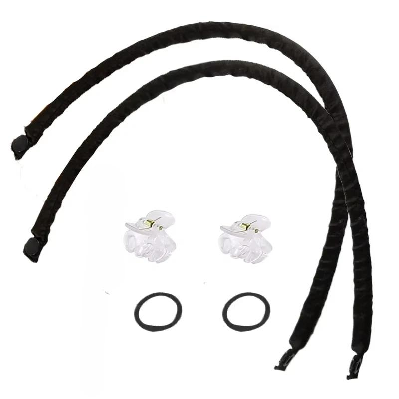 Heatless Curling Rod Headband Soft Hair Curlers No Heat Hair Rollers Lazy Curls Sleeping Overnight Flexi Rods Hair Styling Tools