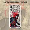 Süße Marvel Spider-Man Hülle für iPhone 16e 13 12 11 Pro Max 17 Air XS Max XR 15 16 14 Plus Weiche Hülle