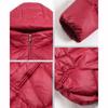 Mother Winter Down Cotton Jacket Coat Thicken Warm Grandma Snow Wear Parkas