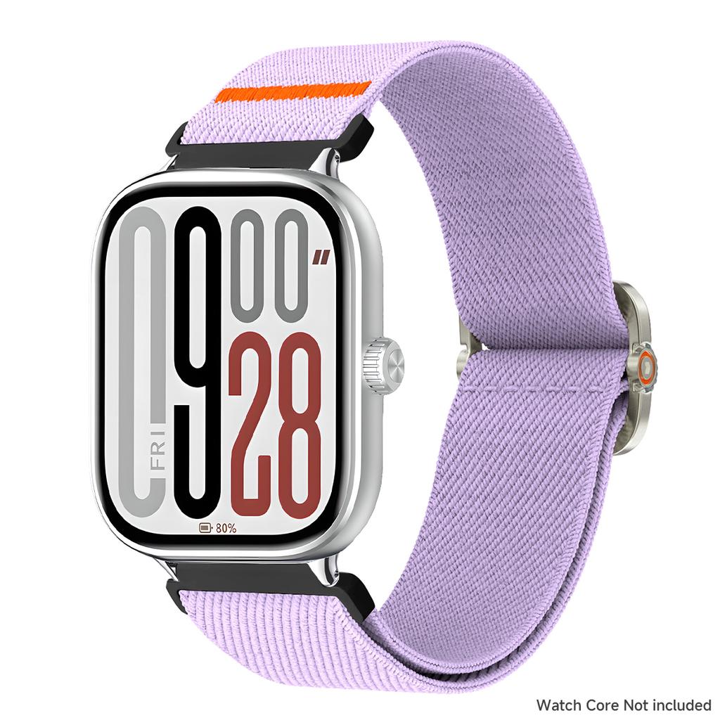 Elastic Nylon Band For Xiaomi Watch Miband 9/8 Pro Braided Sport Strap For Redmi Watch 6 5 4 Smartwatch Bracelet Accessories