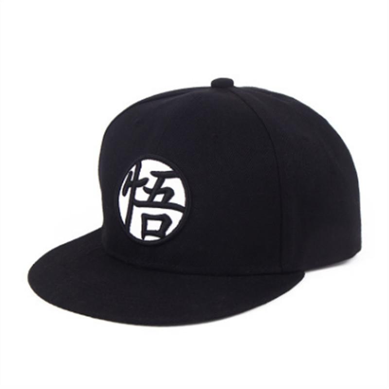 Dragon Ball Baseball Cap With Embroidered Cotton Material Sun Protection For Adults