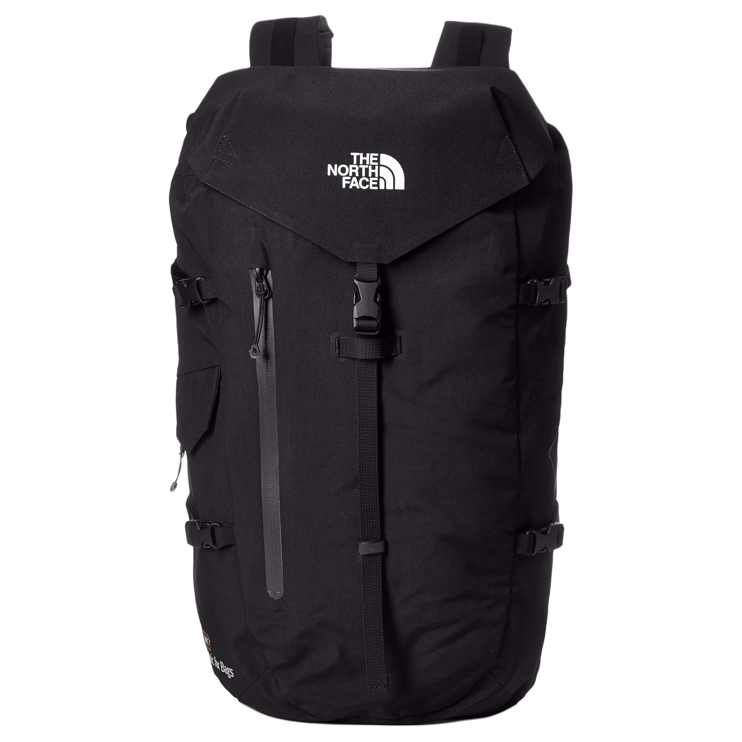 The North Face Waterproof Durable Buckle Closure Nylon Backpack Unisex Backpacks Black NM61817 Black