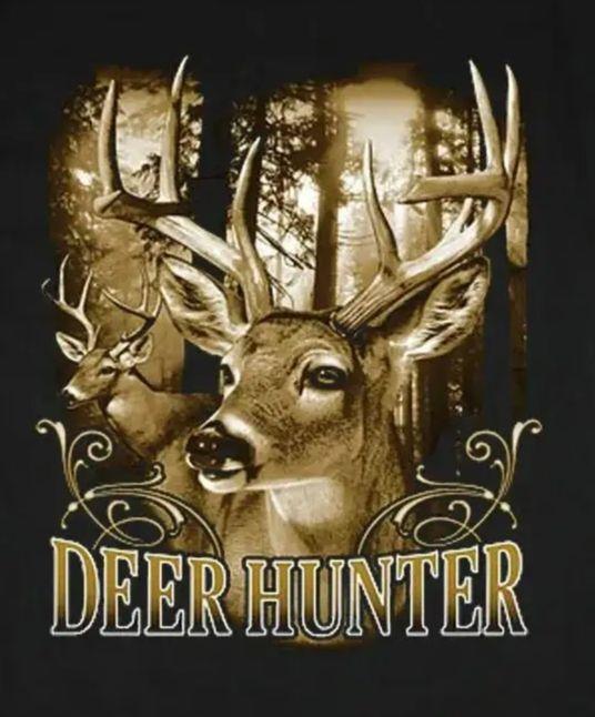 

White Tailed Buck Hunting Deer Hunter T Shirt. Short Sleeve 100% Cotton Casual T-shirts Loose Top Size S-3XL - Men s Summer C... 5XL різнокольоровий