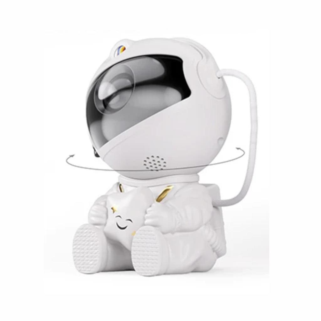 Lampka Nocna Led Projektor Gwiazd Nieba Rzutnik Astronauta Pilot Dzieci