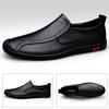 Autumn business casual leather shoes soft-soled driving shoes lazy