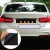 1 Set Klettverschlüsse Kennzeichenhalter Rahmenlos Schwarz Wetterfest Kennzeichenhalter für Fahrzeuge/Auto/SUV Zubehör