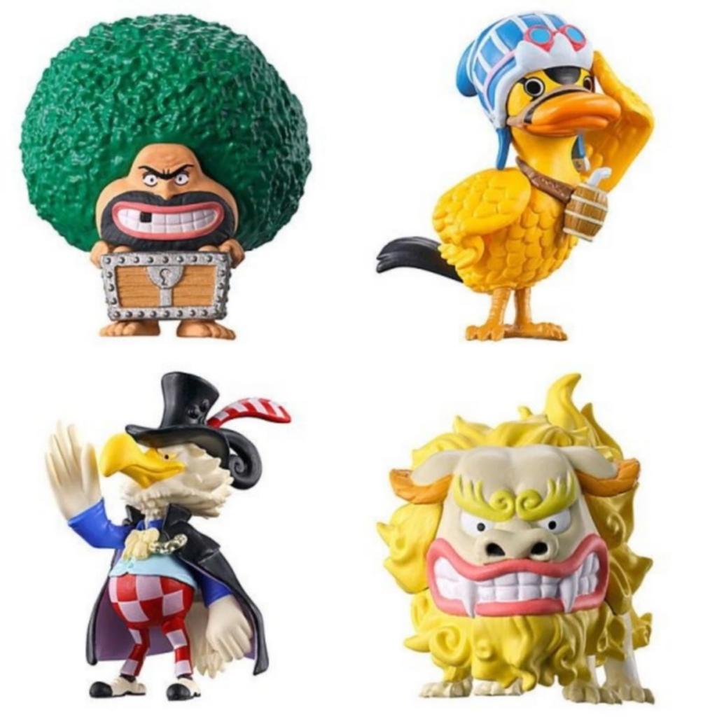 From the TV animation ONE PIECE One Piece Animal 02 One Piece Complete Set of 4 Figures with Shrink Capsules