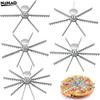 Aluminum Alloy Pizza Slicer Sharp Blades Food Grade Material For Home Kitchen Baking Pizza Making