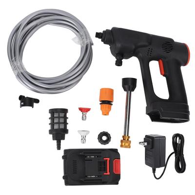 Cordless Pressure Washer 900PSI 2.4GPM 6 In 1 Nozzle Portable Power Washer with 2x8888mAh Battery
