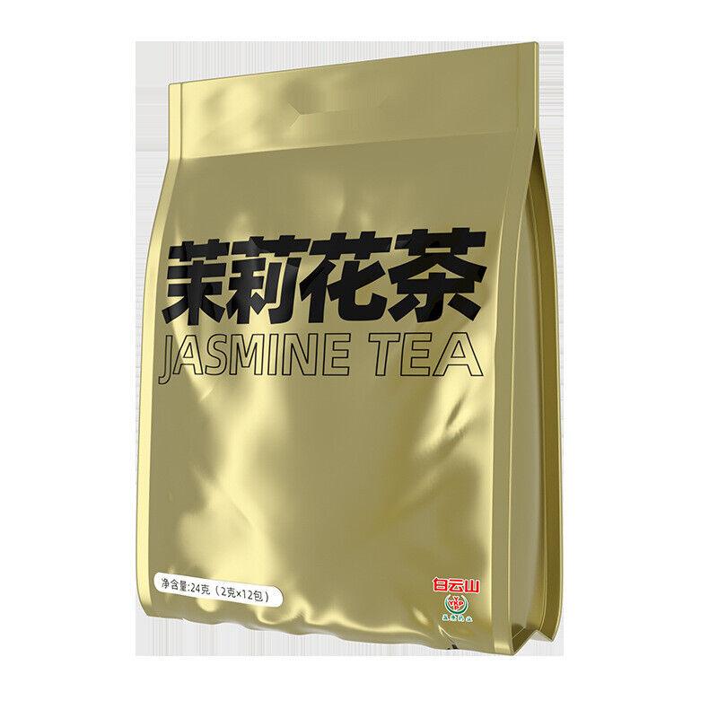 

Жасминовый чай Независимая упаковка Цветочный чайный пакетик Заваривание Сильный аромат Тип 24G (2g * 12 packs)