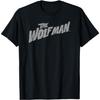 The Wolf Man Original with Grey Font T-Shirt