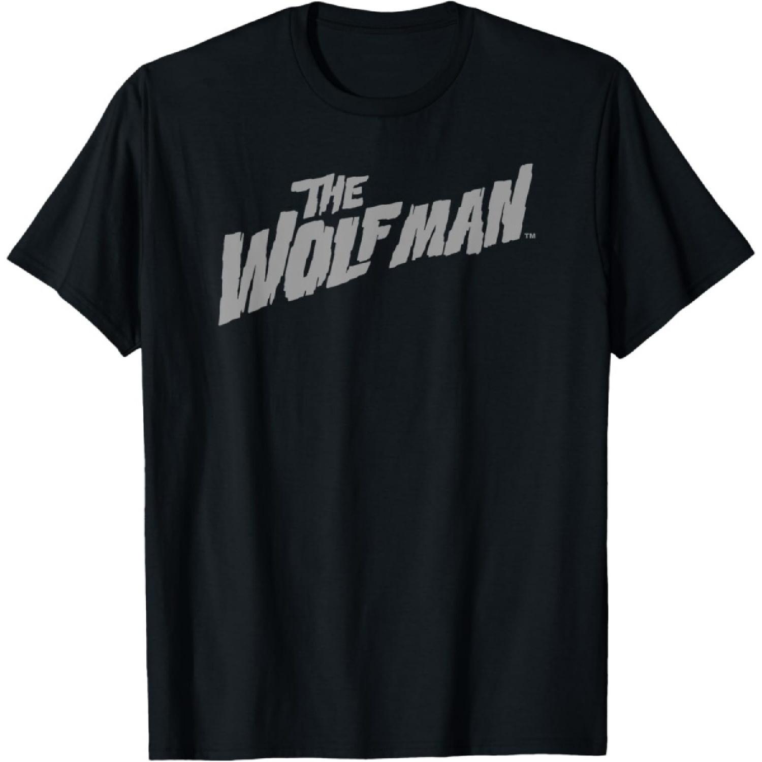

The Wolf Man Original with Grey Font T-Shirt XXXXXL чорний
