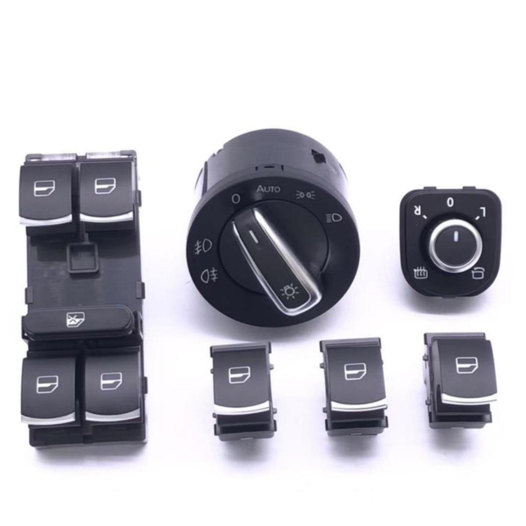 Volkswagen Sagitar, Magotan, Tiguan, Golf 6 MK6 Headlight & Window Lifter Switch High Trim.