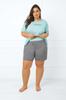Women's Short-sleeved Pajamas, Short Pants Tarisa M