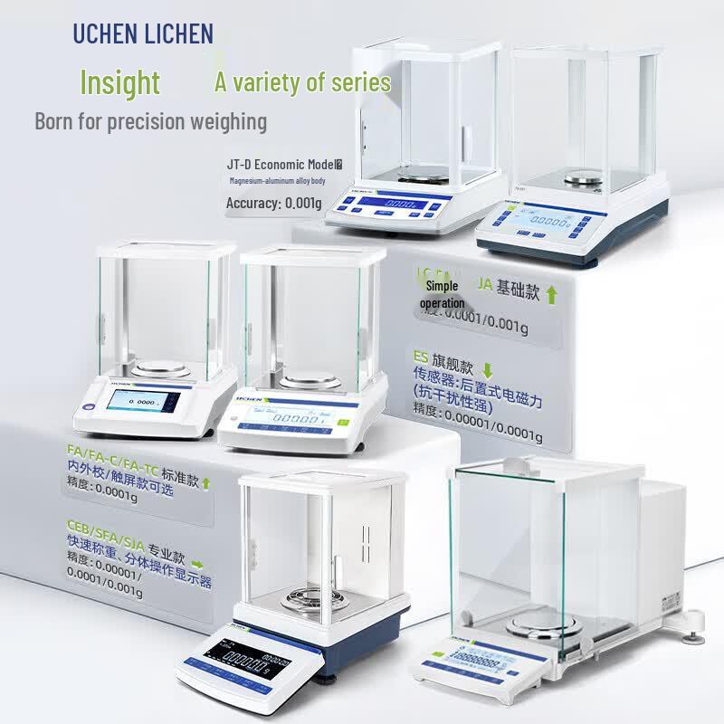 LICHEN 0.1mg High-Precision Electronic Analytical Balance