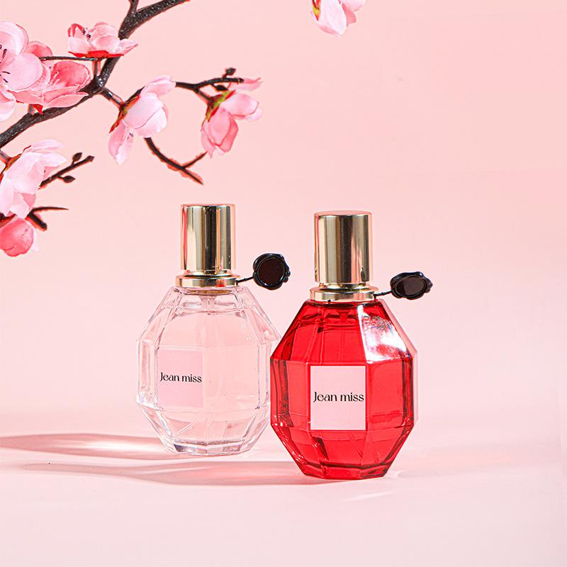 Ladies Fresh Natural Lasting Eau de Perfume Rose Ruby Flower Bloom Perfume Men