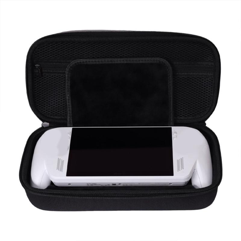 Handheld Game Console Bag Scratchproof Storage Box for ROG X Protector Case with Mesh Pocket Carry Pouch