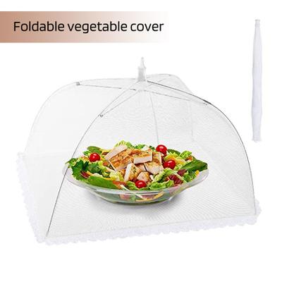 Mesh Food Cover Breathable Washable Table Food Tent Mesh Screen Outdoor