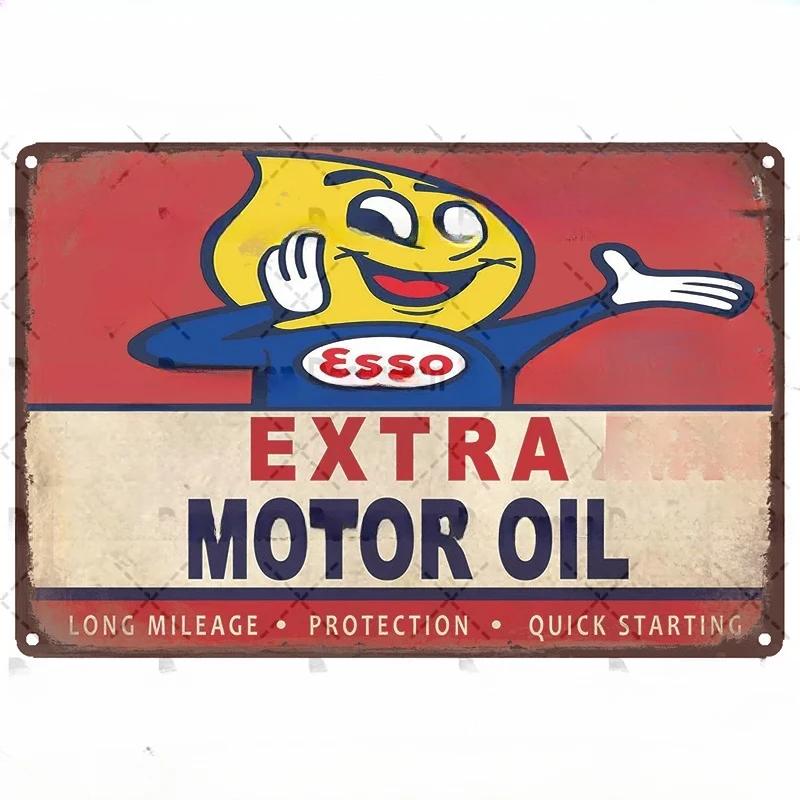

Mike86 ESSO Tiger PIN UP Vintage Metal Tin Signs Man Cave Oil Shop Posters Decoration LTA 20x30cm