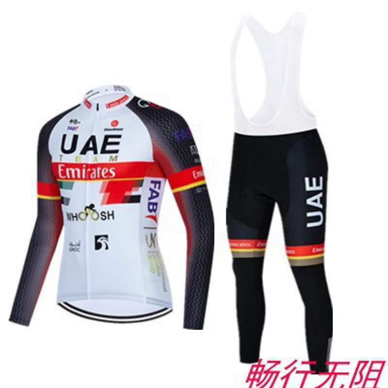 Mens Winter Thermal Fleece Cycling Jersey Set Long Sleeve Warm Bike Riding Apparel Mountain Road