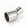Exhaust Tip Tailpipe Stainless Steel Round Angle Adjustable K285 76mm