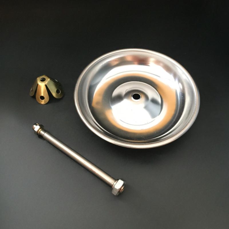 2pcs Elegant Metal Incense Burner - Modern Disc-Shaped, Detachable Design for Easy Cleaning, Perfect for Home Decor & Gifts