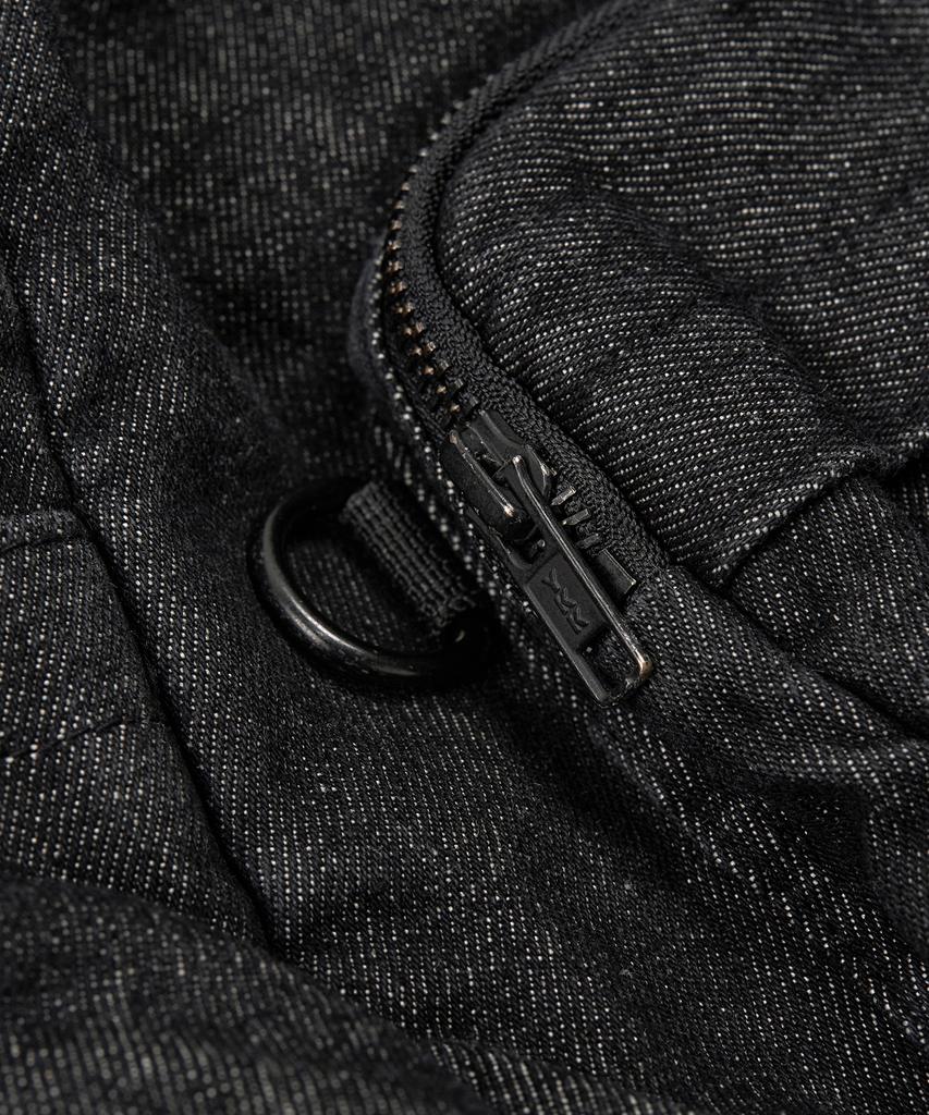 Toffee Denim Backpack (Black)
