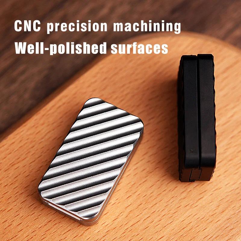 Glisor Mecanic Push Magnetism pentru EDC Magnetic Rotativ de Birou Jucărie Trendy de Decompresie Reducător de Stres Glisor Jucării Fidget