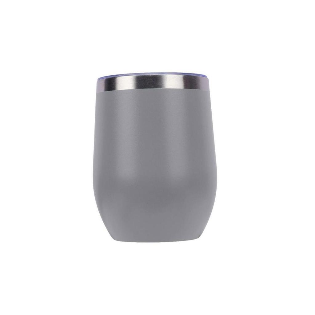 Portable Double-Layer 304 Stainless Steel Insulated Egg-Shaped Wine Glass – Stylish Red Outdoor Water Cup