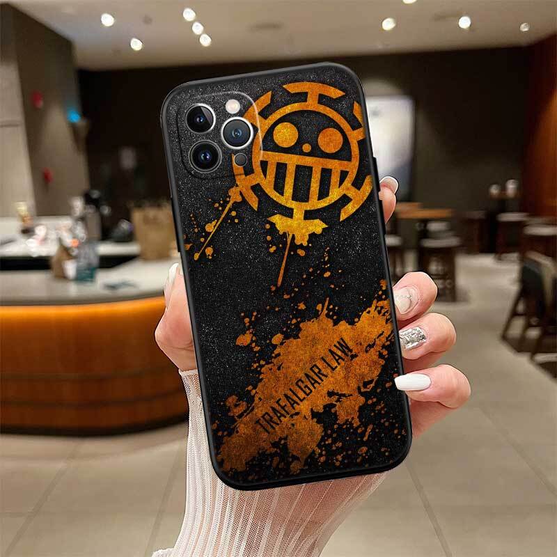 Art One Piece Law Case for Samsung Note 20 10 S25 Plus Ultra Lite FE M20 M21 M30 M31 M51 A11 A26 A51 A52 A53 A56 A70 A71 A72 A73